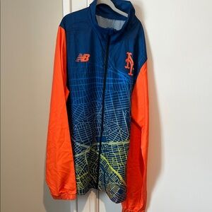 New Balance Mets Blue and Orange Performance Jacket